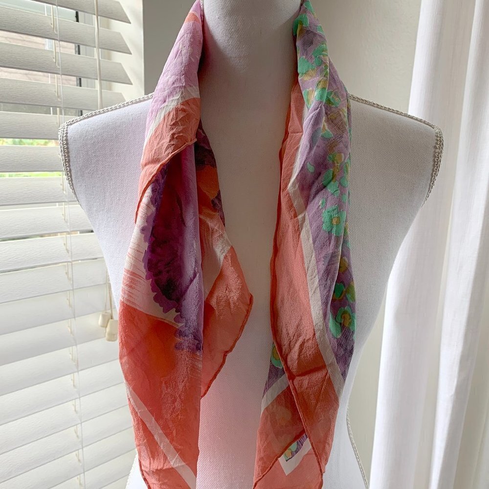 Loredano Silk Vintage Scarf
